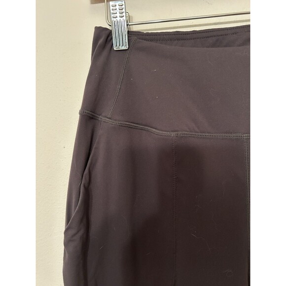 Soothfeel Wide leg pants Yoga High Waist Dark Grey Size Small Inseam 28 NWT - Picture 2 of 5